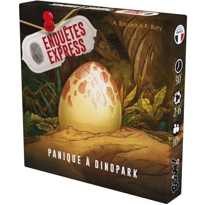 Blam Editions Enquetes Express : Dino Park