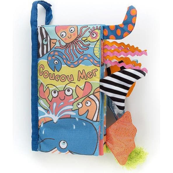 Jellycat Livre Eveil Coucou Mer