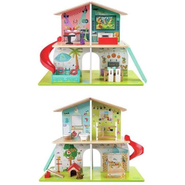 Hape Toys Maison de poupée interactive avec sons Hape