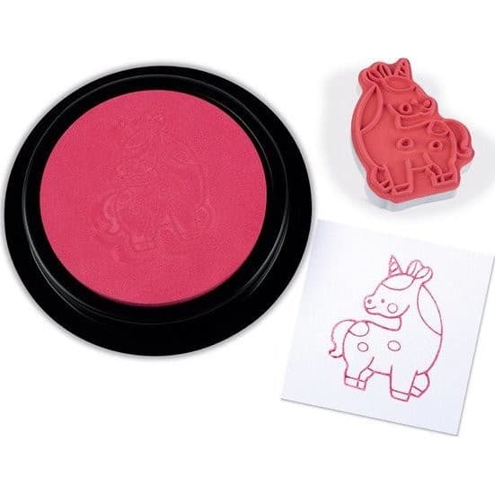 Janod Coffret 15 tampons licorne Stampinoo