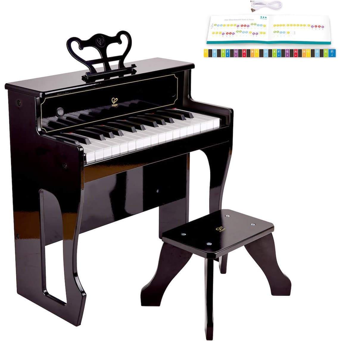 Hape Piano droit sur pieds électronique