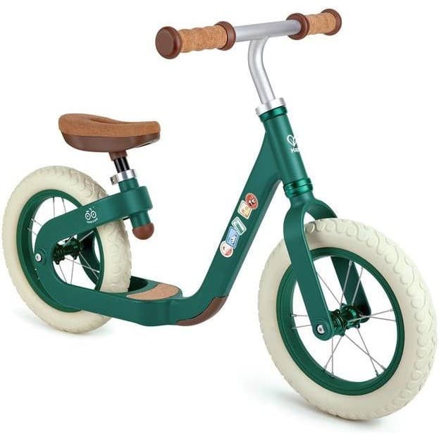 Hape Vélo d'équilibre vert en liège