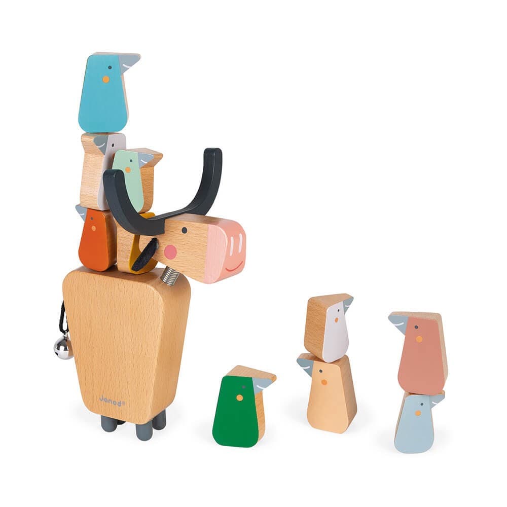 Janod Jeu d'équilibre en bois Buffalo