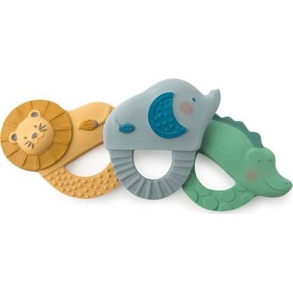 Moulin Roty Anneau de dentition caoutchouc Eléphant Sous mon Baobab