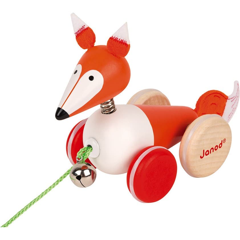 Janod Jouet à promener Renard Zigolos