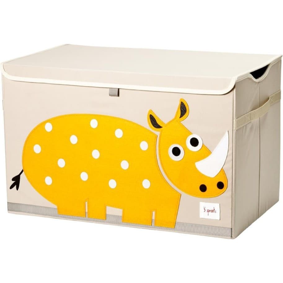 3 Sprouts Coffre à jouets rhino