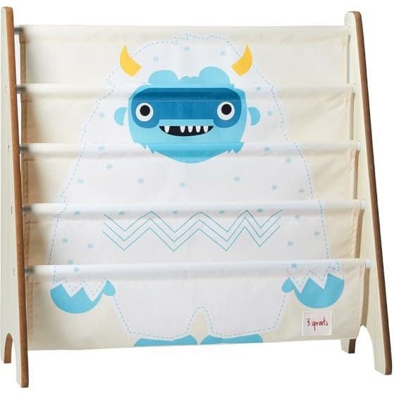 3 Sprouts Rangement livres yeti