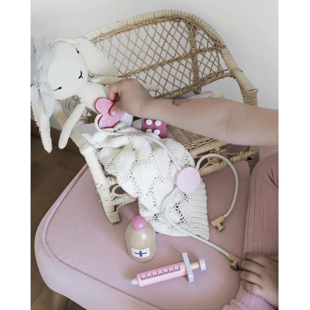 Jabadabado Mallette docteur rose
