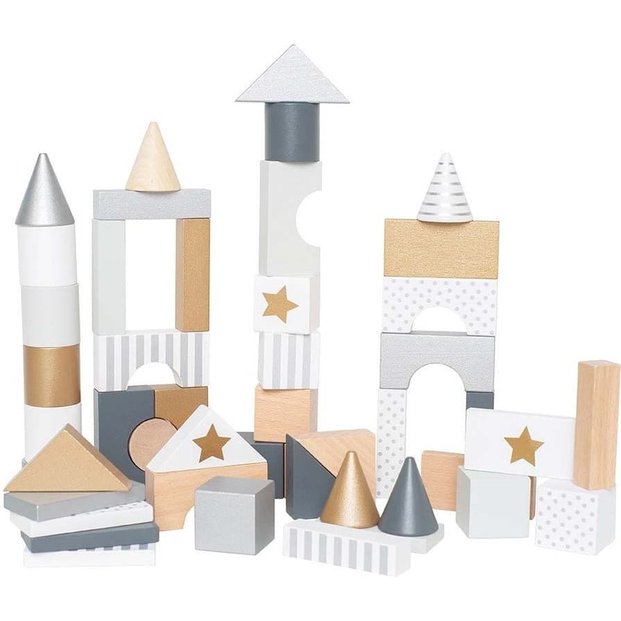 Jabadabado Jeu construction bois silver
