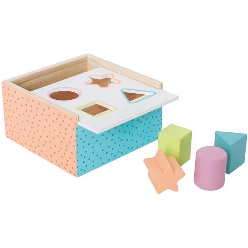 Jabadabado Boîte d'éveil bois multicolore