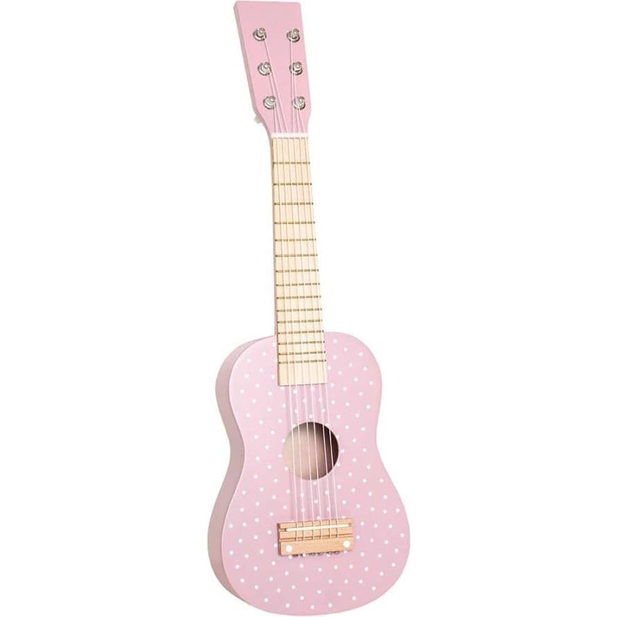 Instruments de musique Guitare rose