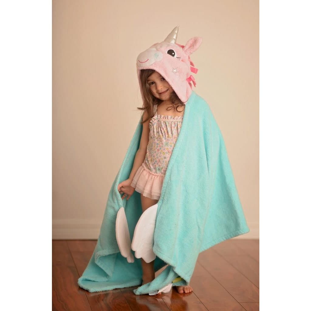 Capes De Bain Enfant Allie la licorne serviette enfant