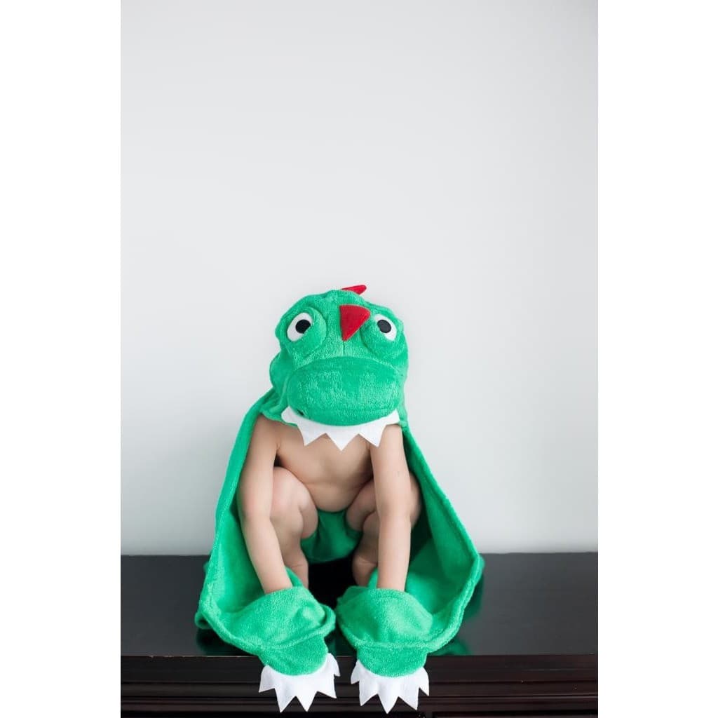 Capes De Bain Enfant Devin le dinosaure serviette enfant