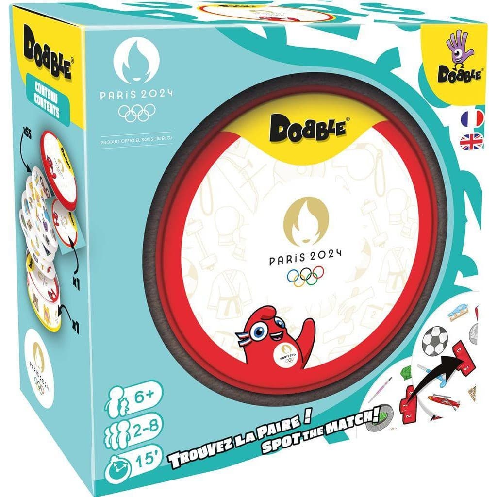 Asmodee Dobble : Jeux Olympiques Paris 2024 Eco Sleeve