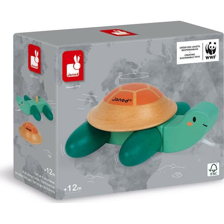 Janod Tortue à tirer WWF