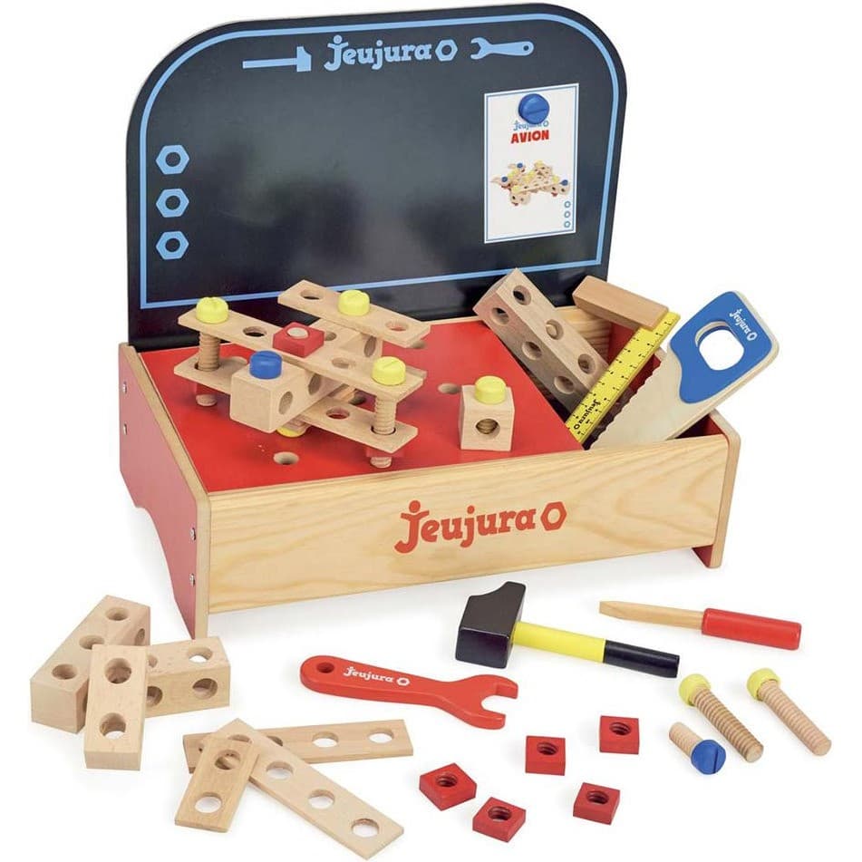 Jeujura Etabli de table en bois