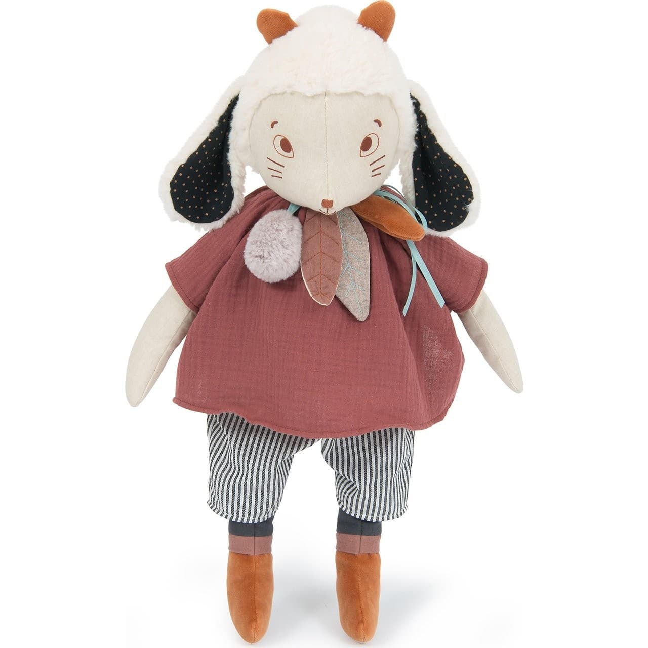 Moulin Roty Grande peluche mouton Fenouil Après la Pluie