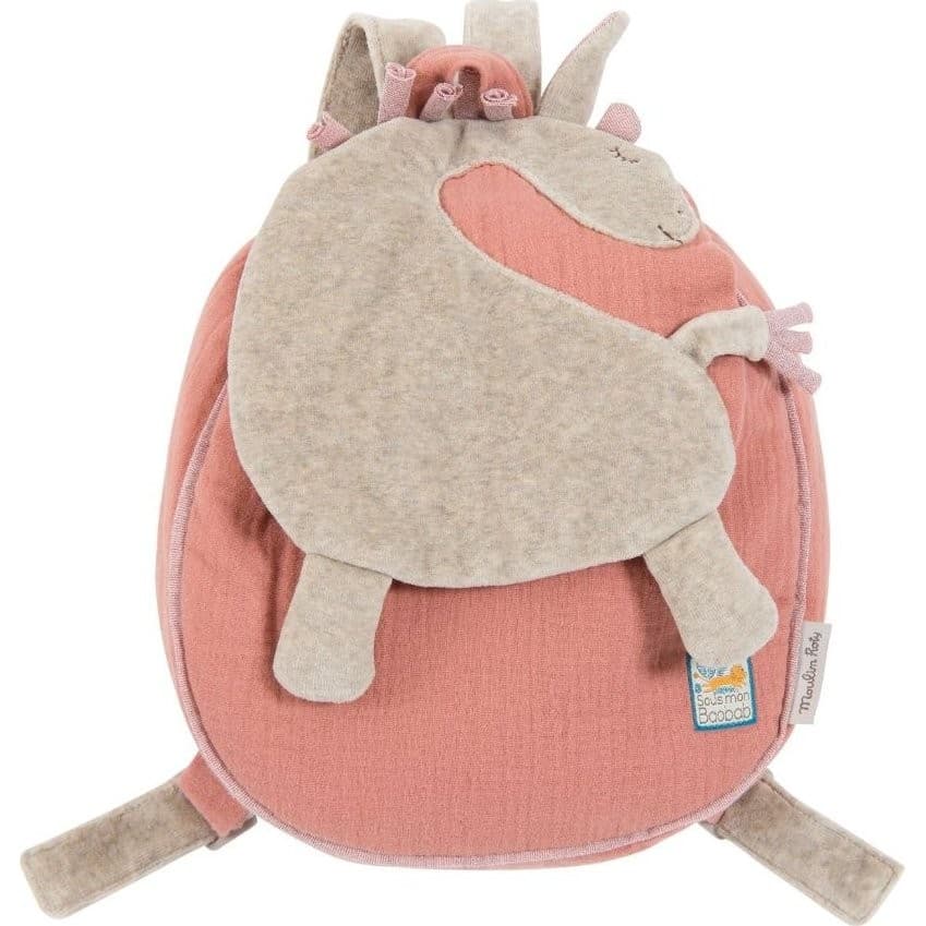 Moulin Roty Sac à dos Girafe Sous mon Baobab