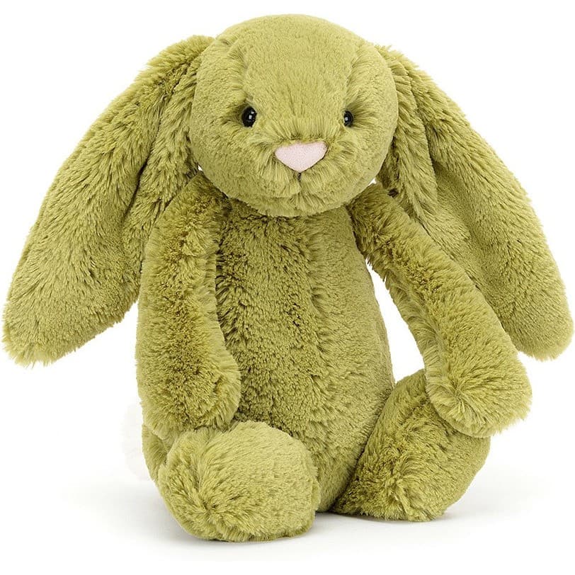 Jellycat Peluche Lapin mousse timide Bashful Moss Bunny 31 cm