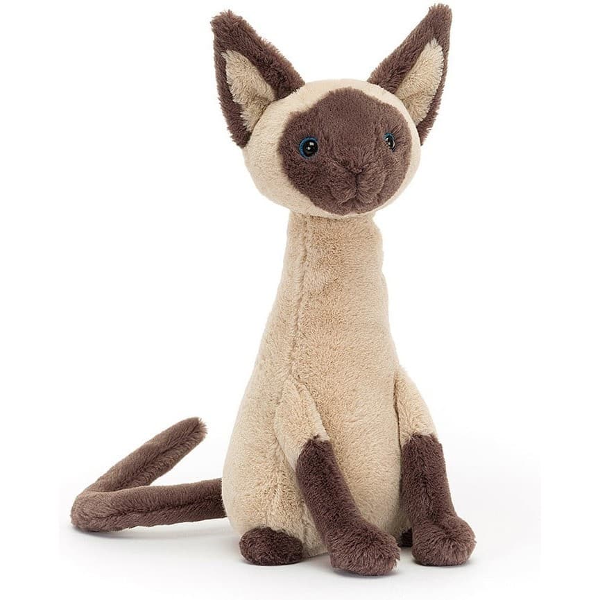 Jellycat Peluche Chat Siamois Iris Siamese Cat