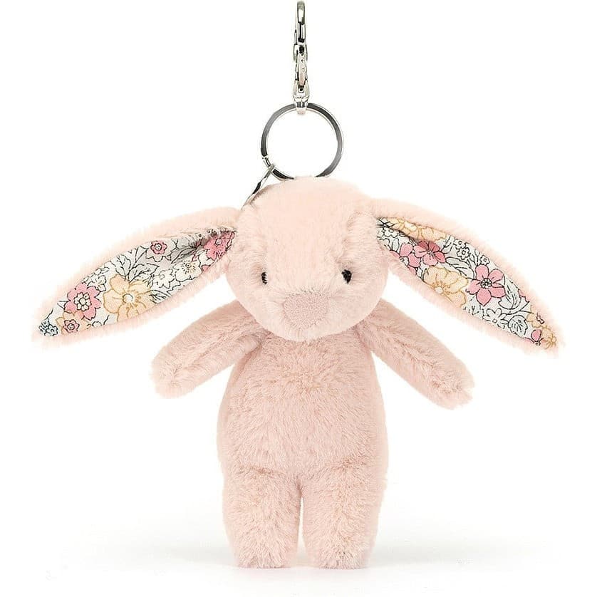 Jellycat Peluche Charm de sac lapin Blossom Blush Bunny Bag