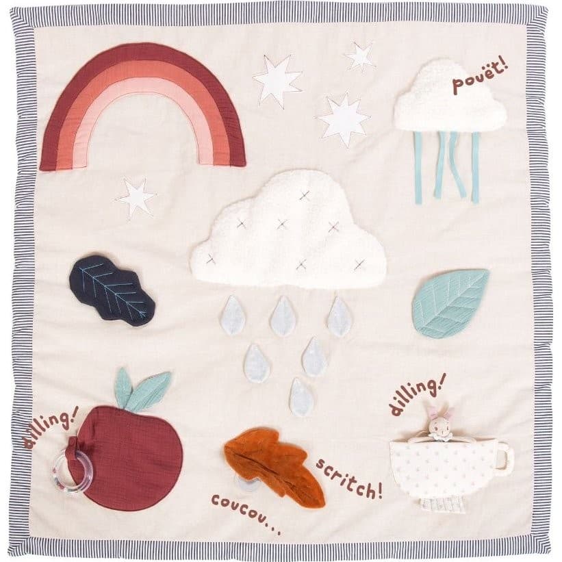 Moulin Roty Tapis d'éveil Après la Pluie