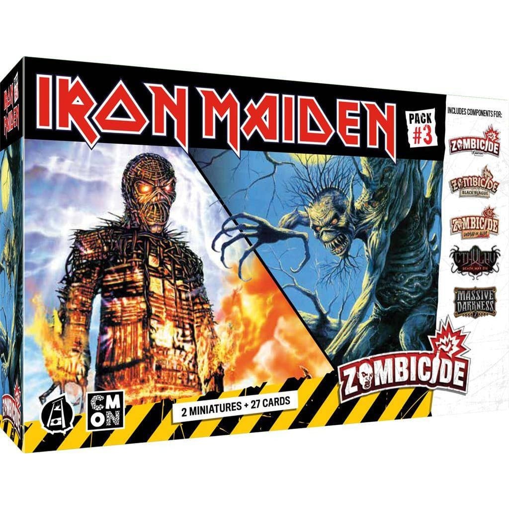 Cmon Iron Maiden : Pack 3 Ext. Zombicide 2ème Édition