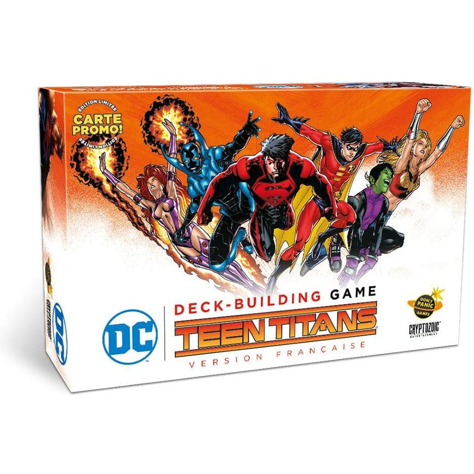 Don't Panic Games Dc Comics Jeu de DeckBuilding : Teen Titans