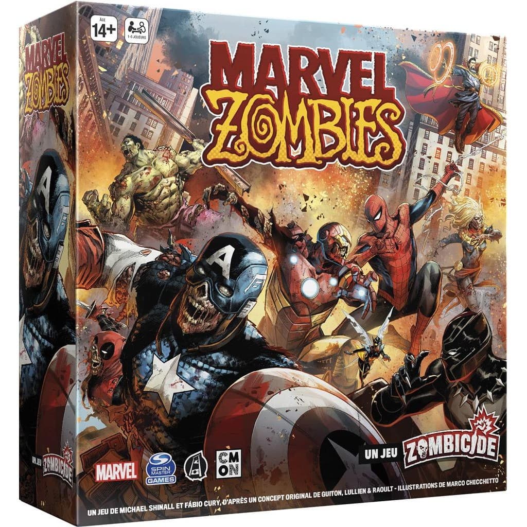Cmon Marvel Zombies Un Jeu Zombicide