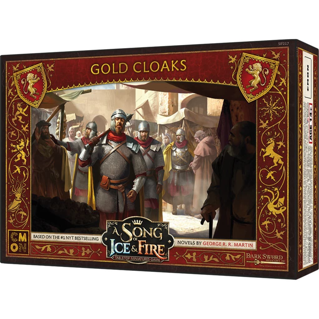 Cmon Le Trône de Fer : le Jeu de Figurines Manteaux d'Or