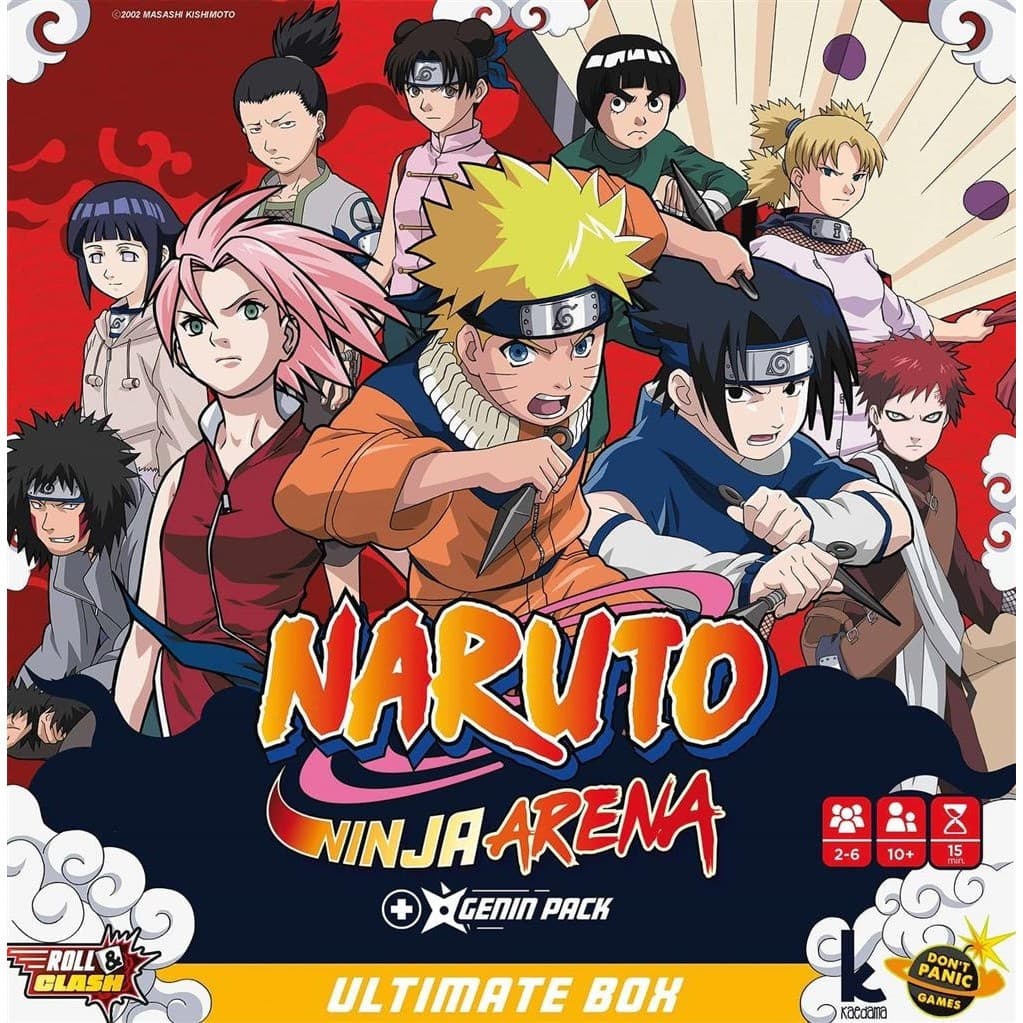 Don't Panic Games Naruto Ninja Arena : Bundle jeu + Genin Pack