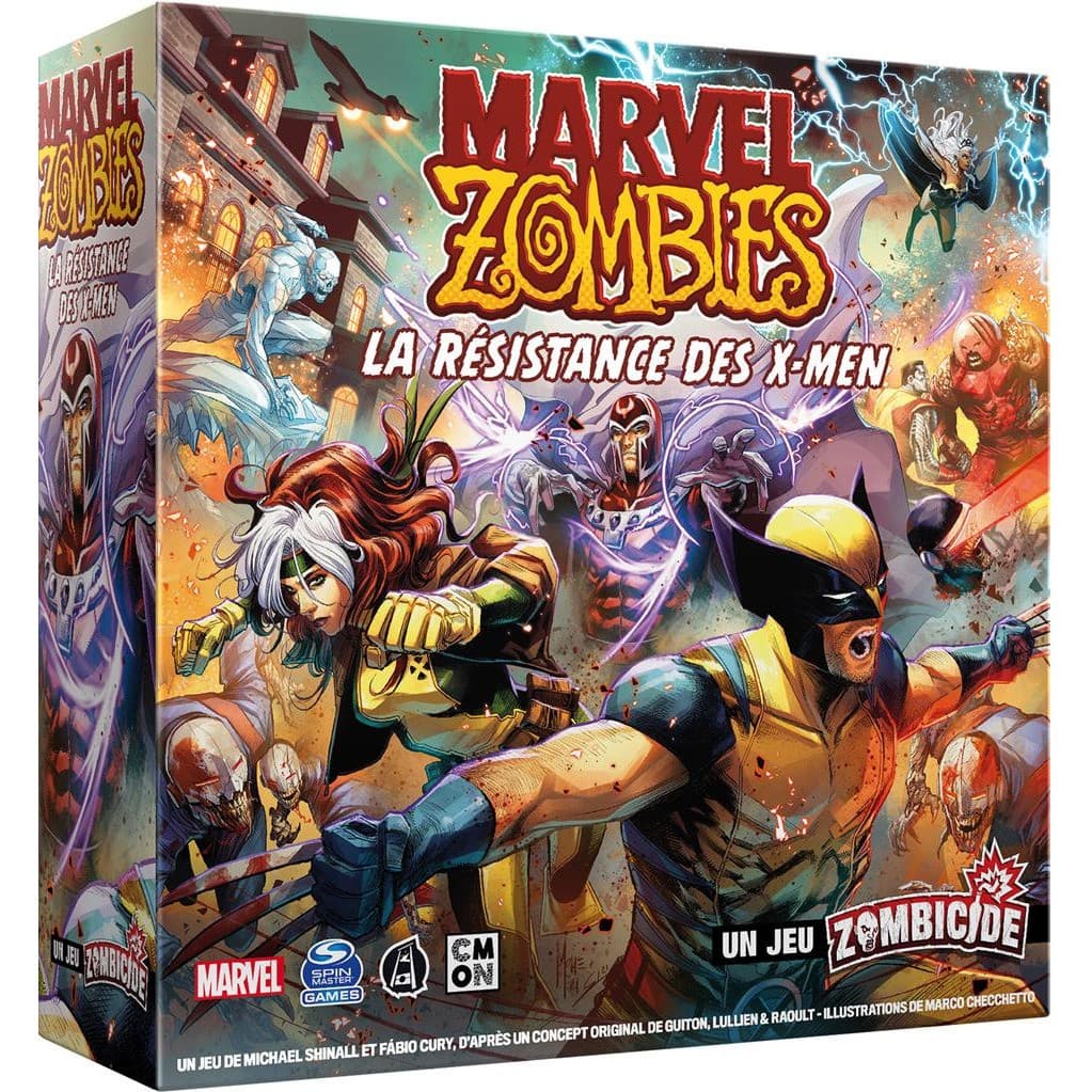 Cmon Marvel Zombies Un Jeu Zombicide : La Résistance des X