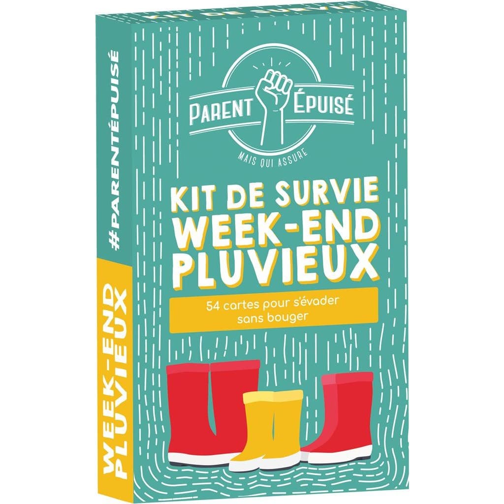 Parent épuisé Parent Epuisé : Kit de Survie WeekEnd pluvieux