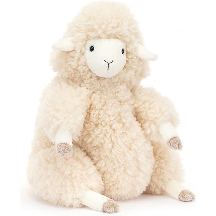 Jellycat Peluche mouton Bibbly Bobbly de