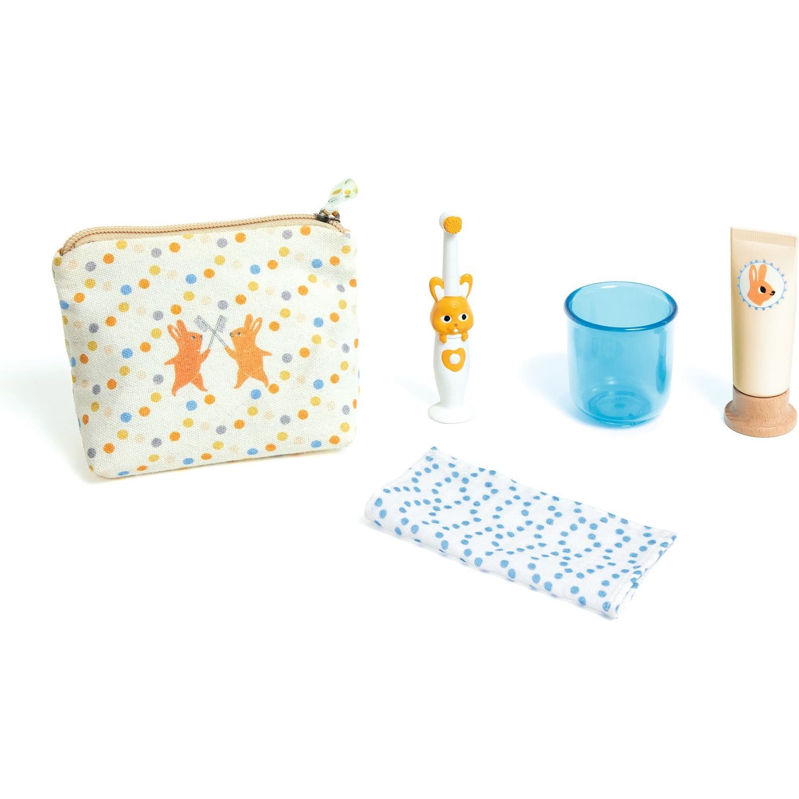 Djeco Trousse brosse à dents Poupée Pomea Accessoires Pomea