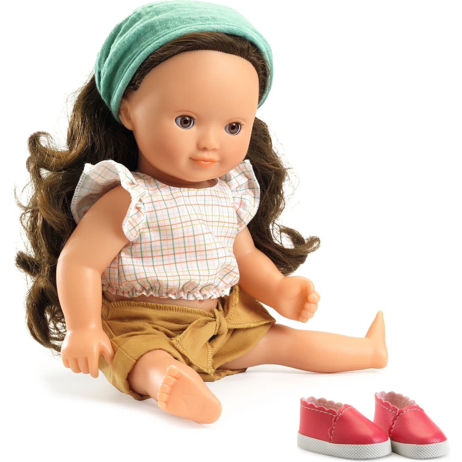 Djeco Lovely Joséphine Poupée Pomea Cheveux Chatains