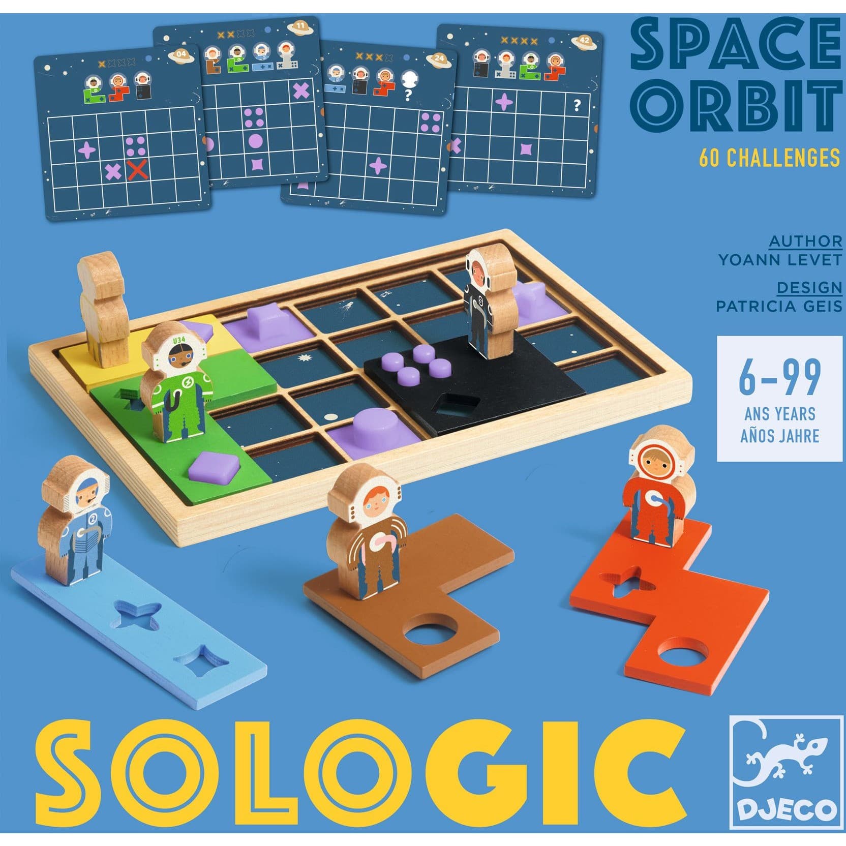 Djeco Space Orbit Jeu de logique solo Sologic