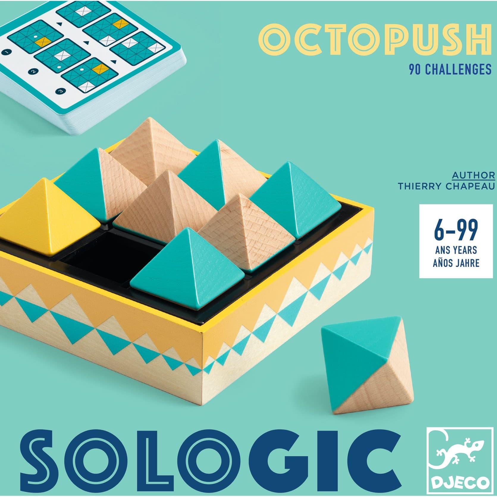 Djeco OctoPush Jeu de logique solo Sologic