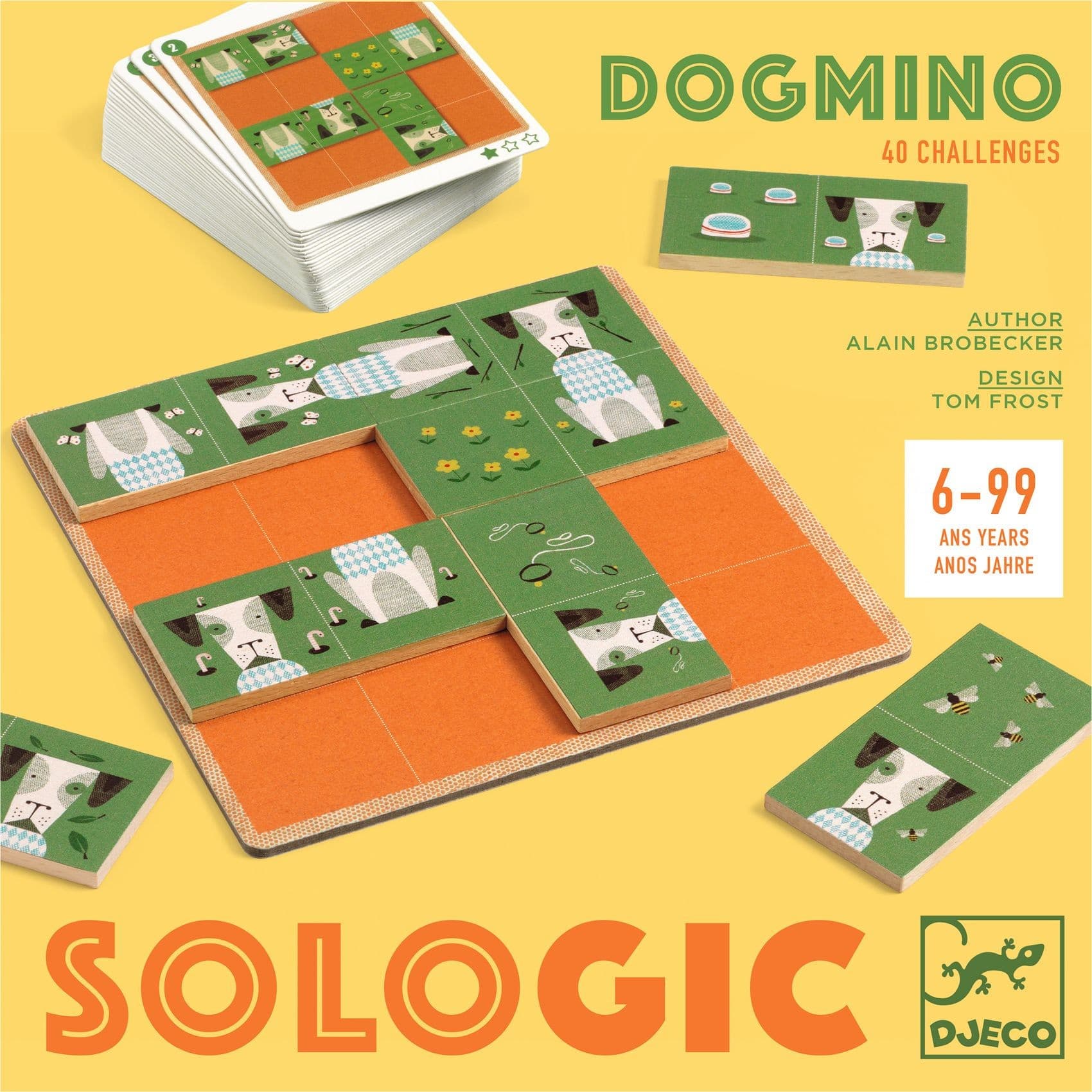 Djeco Dogmino Jeu de logique solo Sologic