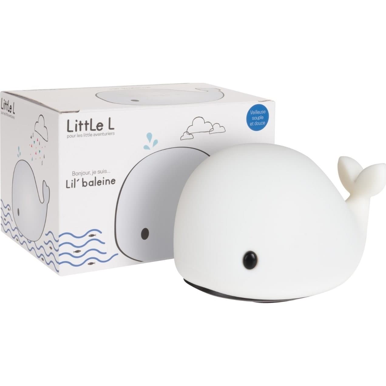 Little L Veilleuse Lil'whale petite baleine