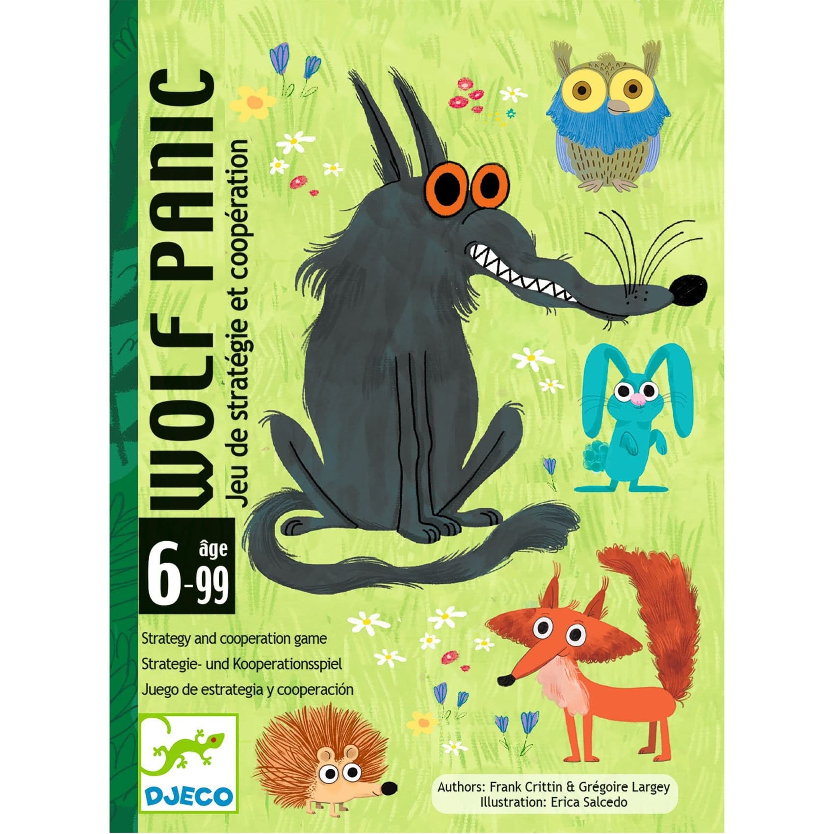 Djeco WolfPanic Jeu de cartes