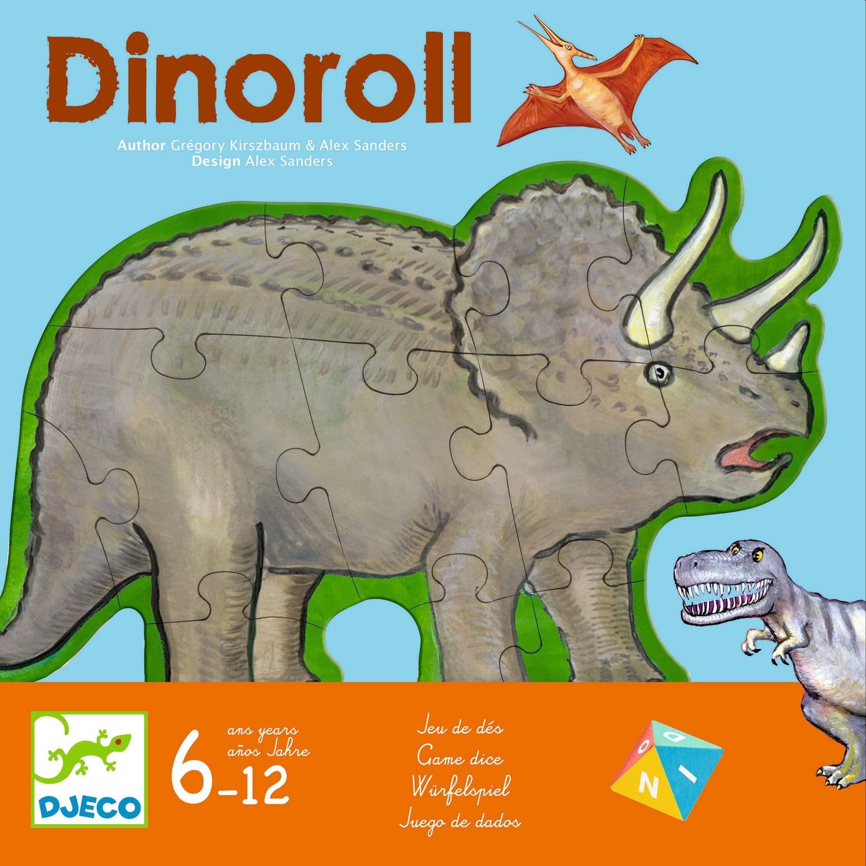Djeco Jeu Dinoroll
