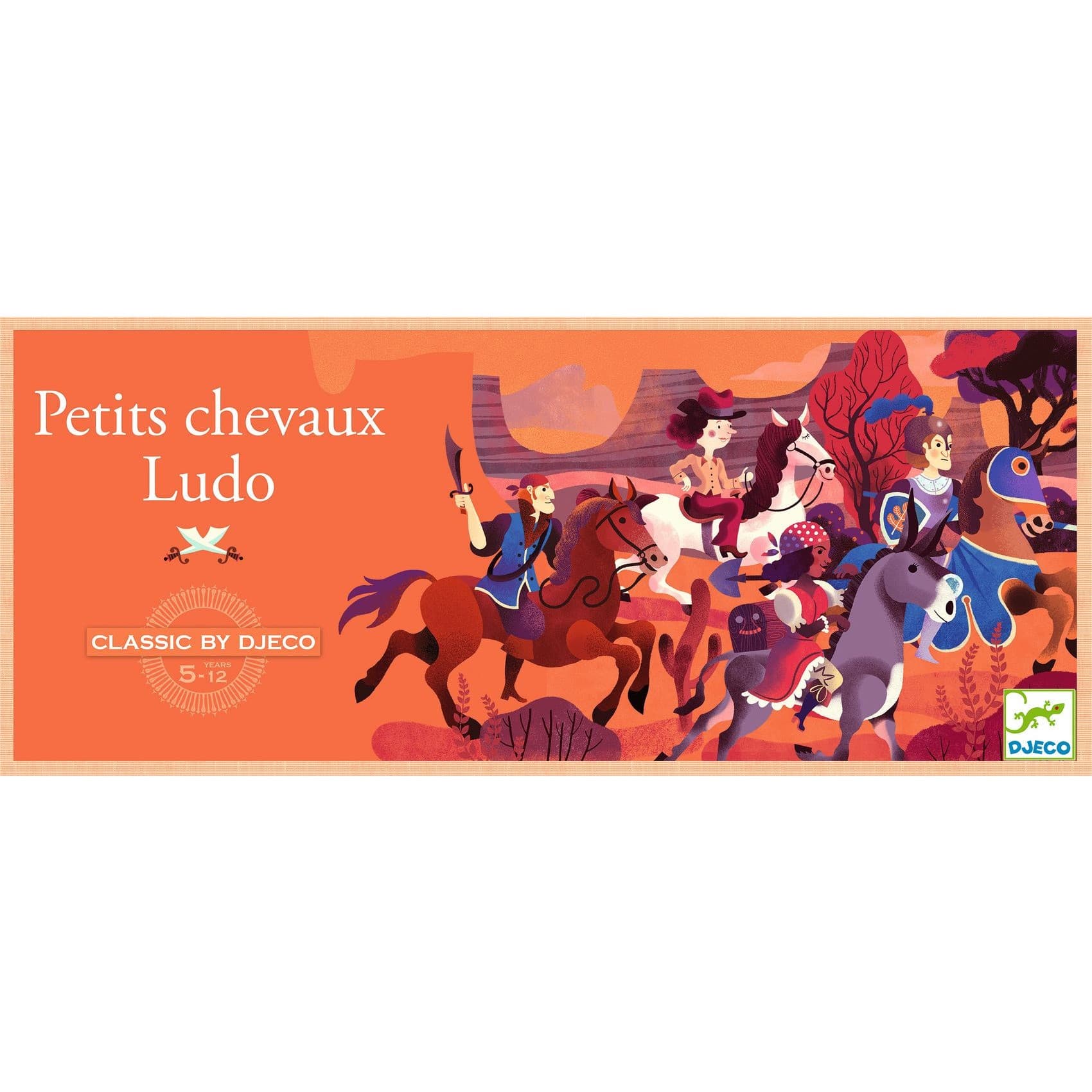 Djeco Petits chevaux Jeu classique