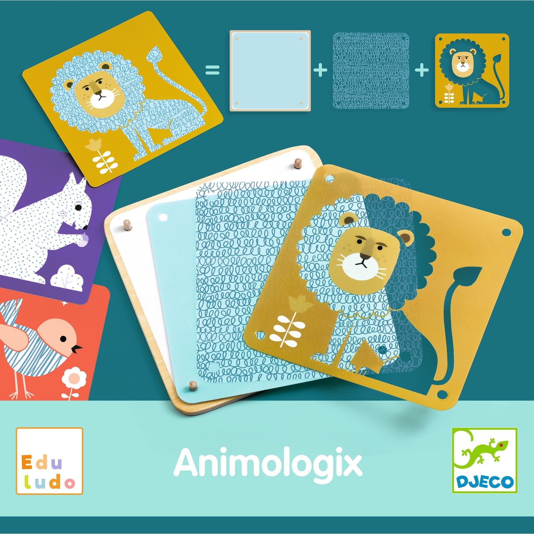 Djeco Animologix Jeu éducatif Devant Derrière Eduludo