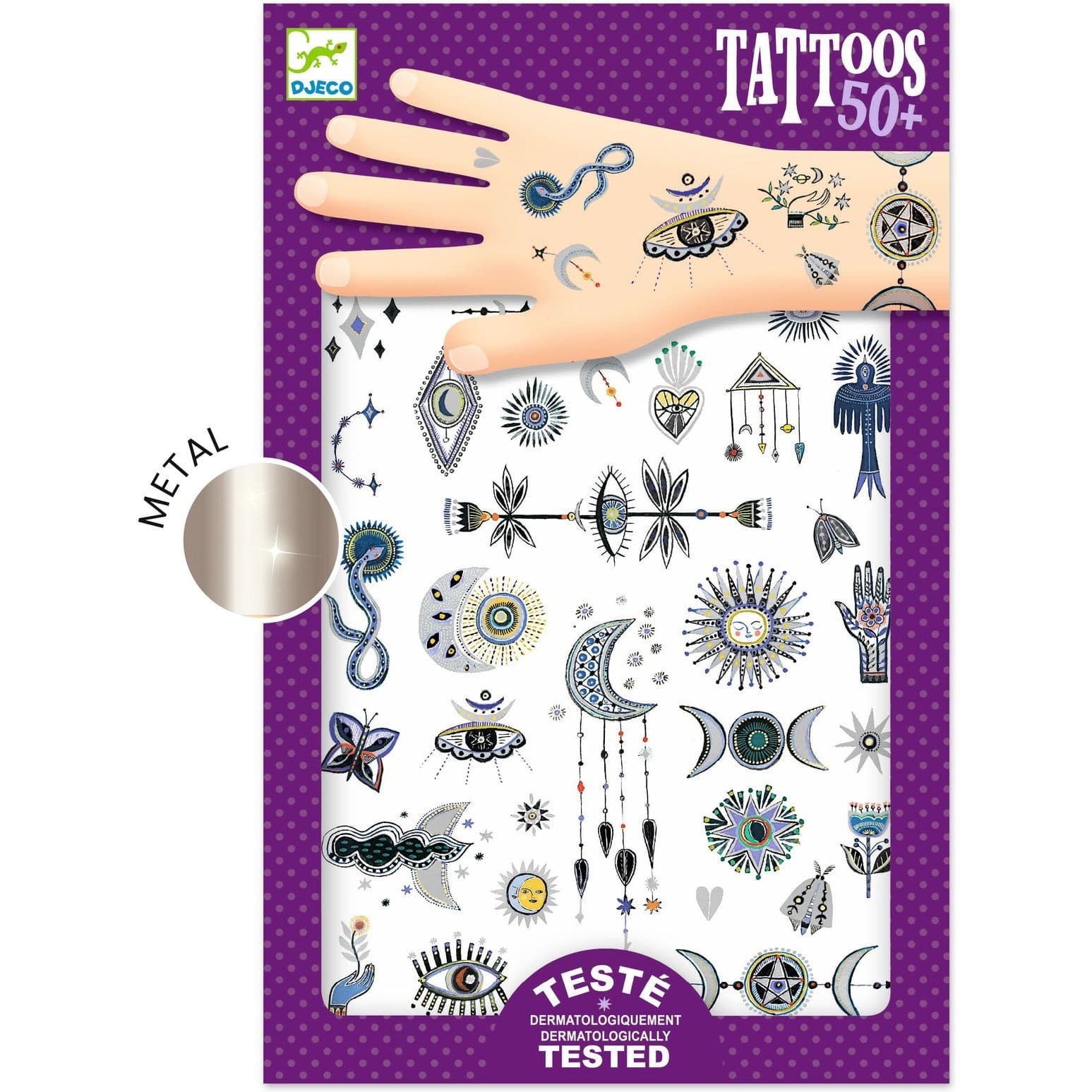 Djeco Tatouages enfant Wicca