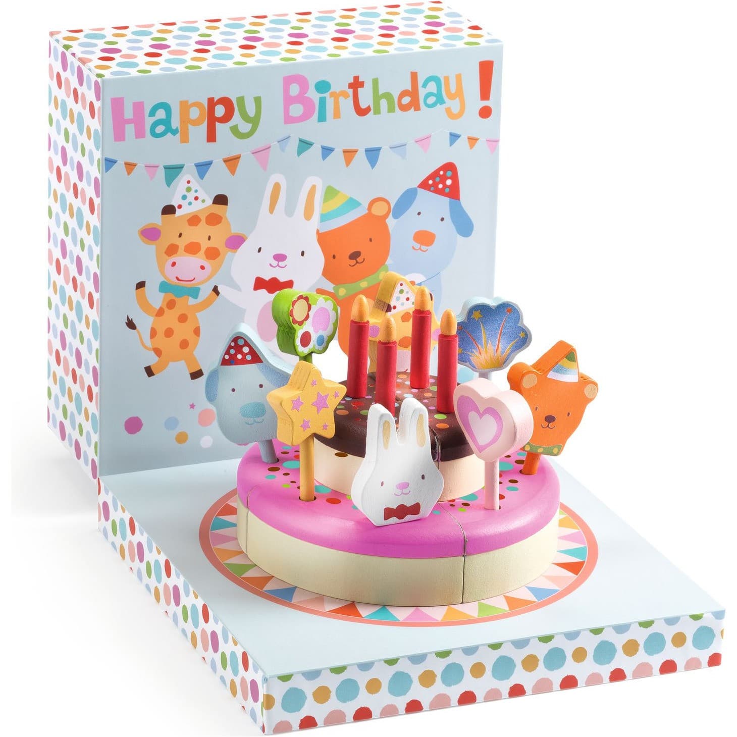 Djeco Happy Birthday Dinette gâteau d'anniversaire