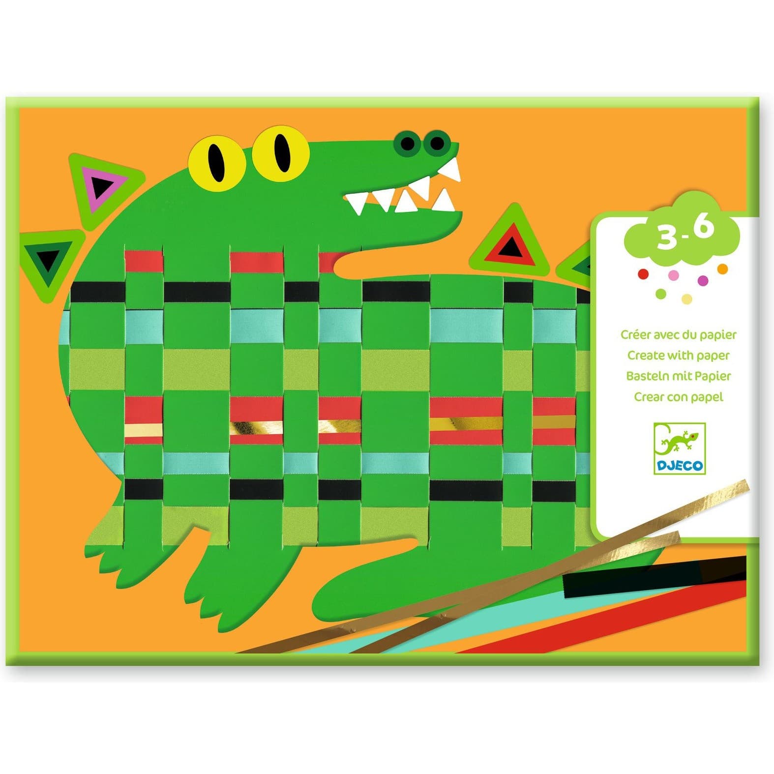 Djeco Origamis enfant Devant, derrière, devant