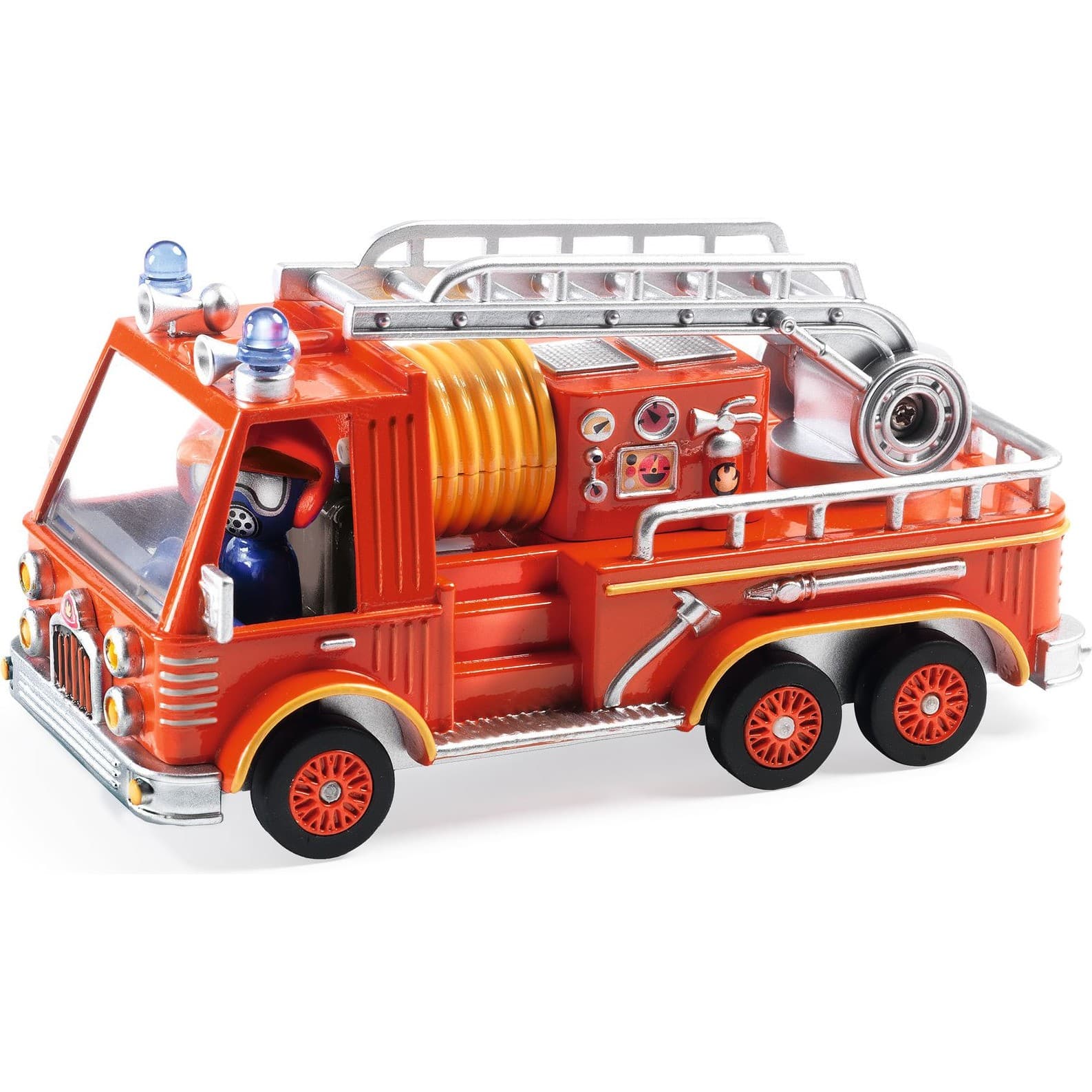 Djeco Captain Fire Camion de pompier Crazy Motors