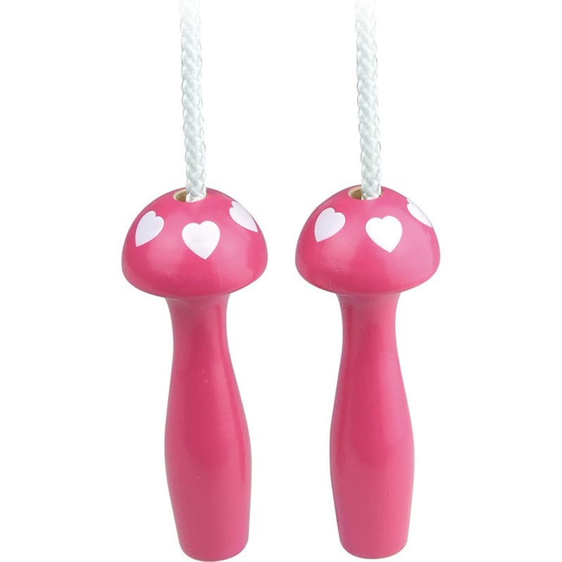 Vilac Corde à sauter coeur fuchsia