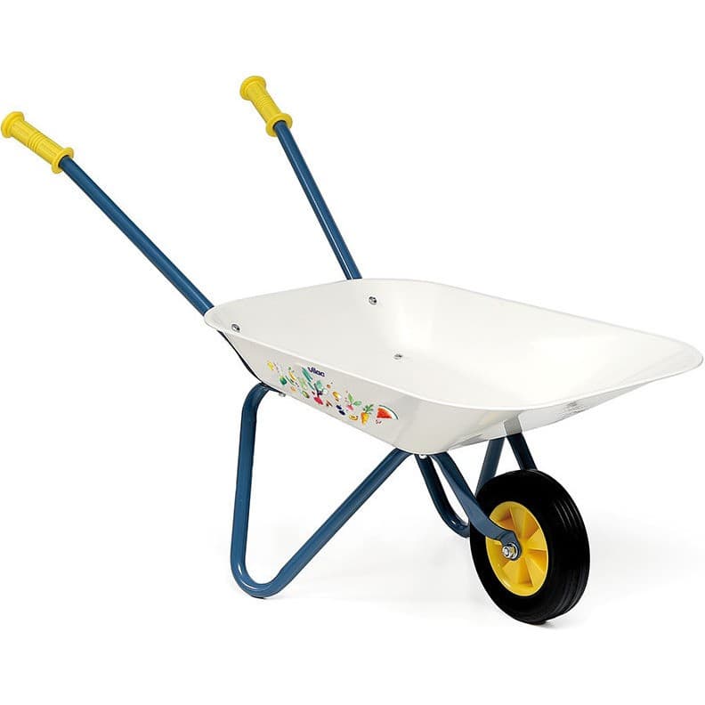 Vilac Brouette en métal pour enfant P'tit jardinier